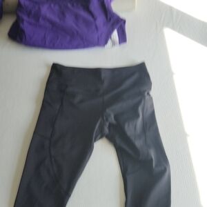 Zyia Light N Tight Pocket Capri Sz 14-16
